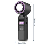 Mini Handheld Fan – 100 Speeds, 4000mAh Rechargeable & Digital Display