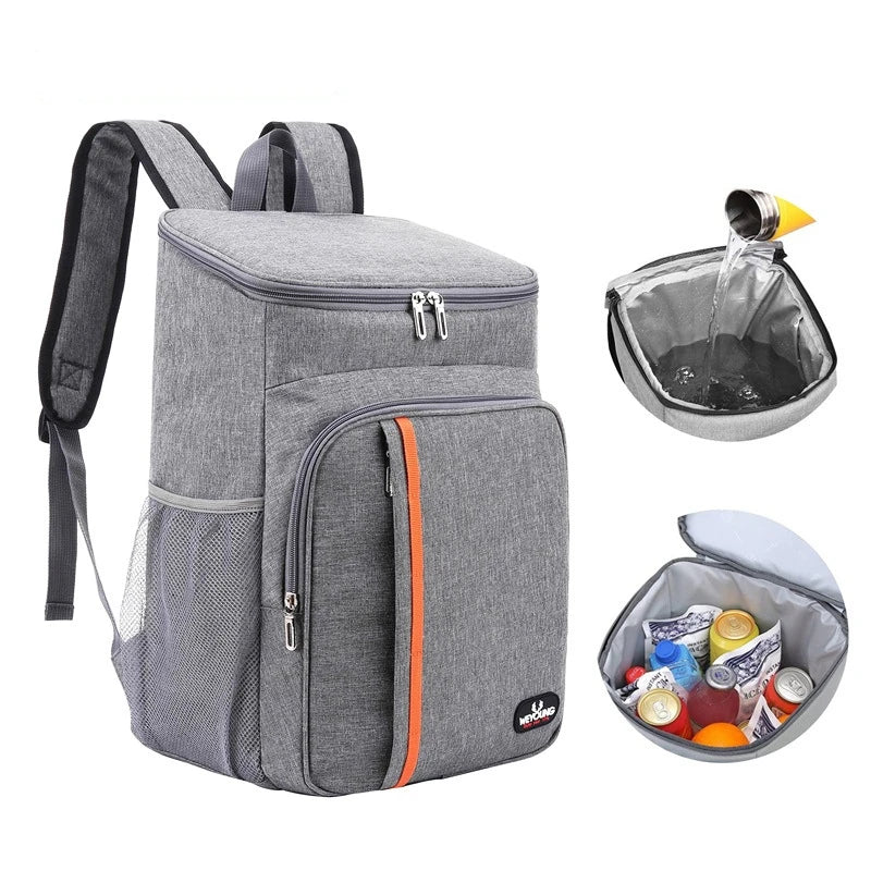 18L Portable Thermal Lunch Bag with Waterproof Insulation - Serin