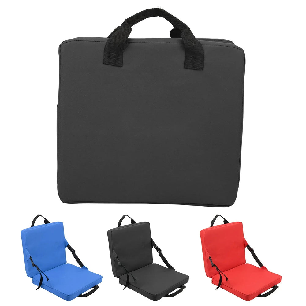 Enhanced Product Title: "Bequemer Klappstuhl mit Rückenlehne und Polsterung – Ideal für Outdoor-Aktivitäten, Camping und Garten" 

This title includes relevant keywords while emphasizing comfort and versatility, making it more appealing for potential buye