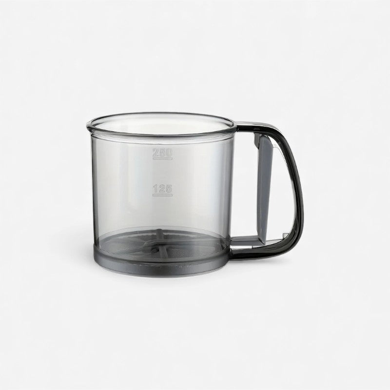 Enhanced Product Title: **250 ml Mehlsieb mit Quetschgriff – Hochwertiges Backsieb für präzises Mehl sieben und Backen** 

This title includes relevant keywords while providing additional context about the product's use and quality, making it more appeali