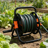 Portable Garden Hose Reel with Crank Handle – ABS Frame, Freestanding & Compact