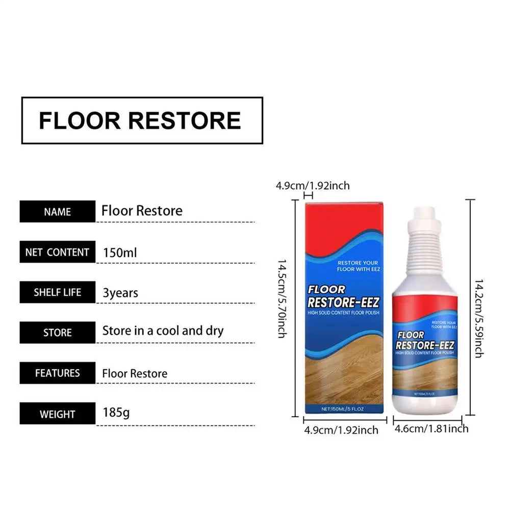 Wood Floor Polish – 150ml Scratch Repair, Protective Coating & Easy Apply