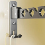 Foldable Wall-Mounted Clothing Rack
