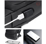 Enhanced Product Title: "Diebstahlsicherer Crossbody-Bag mit USB-Anschluss & Zahlenschloss – Ideal für Reisen und Alltag" 

This title includes relevant keywords while emphasizing the bag's security features and versatility.