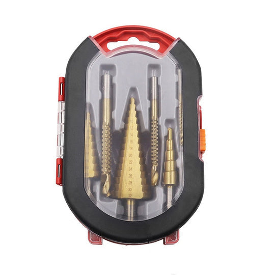 Enhanced Product Title: **Titan Drill Bit Set - 6-Piece with Storage Case | Durable & Precision Engineering for Wood, Metal & Masonry**

This title includes relevant keywords and phrases that can improve visibility and appeal to potential buyers.