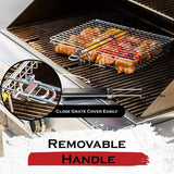 Kalsten | Grillaro BBQ Basket | Foldable & Non-Stick | Stainless Steel & Heat Resistant | For Meat & Vegetables
