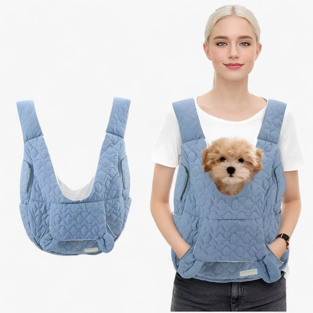 Ergonomic Dog Carrier Bag – Waterproof Oxford, Up to 10kg, Breathable Mesh