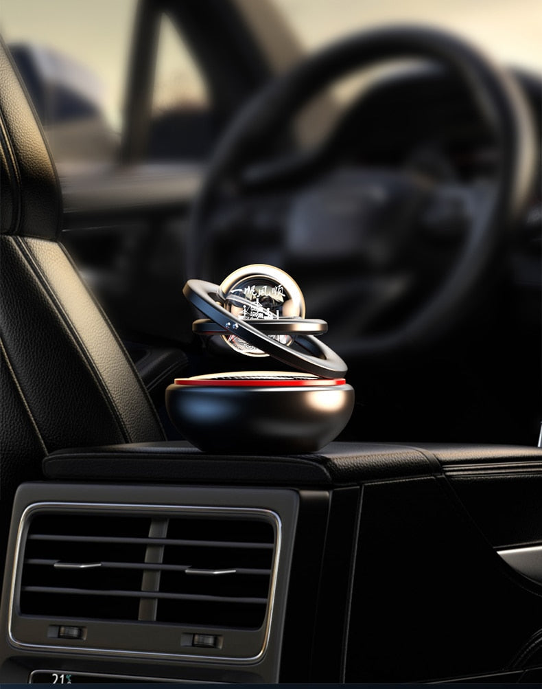 Enhanced Product Title: "Solar-Autoduft - Rotierendes Orbital-Duftgerät mit Aromastein für Auto - Umweltfreundlich & Duftend" 

This title includes relevant keywords while emphasizing the product's features and benefits, making it more appealing for Googl