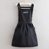 FloraBelle | Princess Style Waterproof Apron | Floral Work Uniform