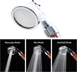 AquaGlow – High-Pressure Water-Saving Showerhead with Filter