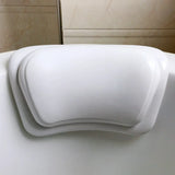 HydroLuxe Non-Slip Bath Cushion with Silicone Foam & PU Cover Bowlift
