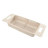 Expandable Dish Drying Rack – Auto-Drain, Adjustable & Over-Sink Design