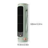 USB Tower Desk Fan – 3 Speed Settings, Quiet Motor & Compact 32.8cm Design