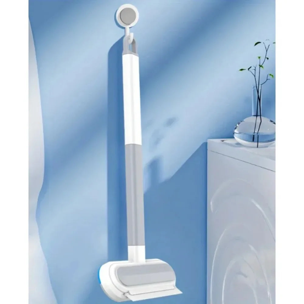 Window Cleaning Brush – Dual-Sided Dry & PVA Wet Pad, 45cm Handle