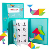 Optimized Product Title: "Magnetisches Holz-Tangram-Puzzle für Kinder - Kreatives Lernspielzeug zur Förderung der Feinmotorik und Problemlösungsfähigkeiten" 

This title includes relevant keywords while highlighting the product's benefits and features, ma