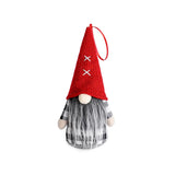 Plush Christmas Gnomes with Jingle Bells and Holly – Buffalo Check Set