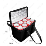 Foldable Insulated Cooler Bag – 600D Polyester, Foil Lining & 2 Sizes
