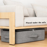 Under-Bed Storage Bag – Clear Window, Metal Zipper & S/M/L/XL Sizes