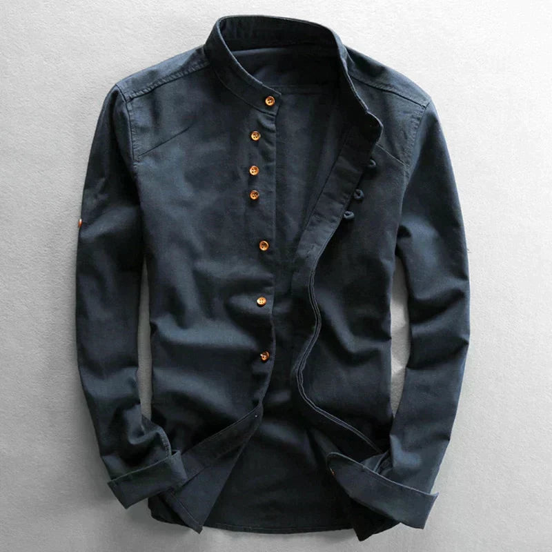 Traditional Japanese Men's Shirt - Yuki