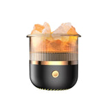 Salt Crystal Aroma Diffuser – 160ml Tank, 6 LED Colors & Ultrasonic Whisper-Quiet