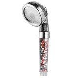 AquaGlow – High-Pressure Water-Saving Showerhead with Filter