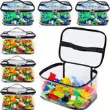 Transparent Mesh Toy Storage Bag | Large Capacity Organizer for Toys, Puzzles & Building Blocks