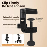 Kalsten | LumiFlex LED ring light with flexible arm & phone holder | 3 light colors & USB connection | Perfect for livestream, video & selfie