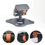 Oscillating Lawn Sprinkler with Timer – 16 Nozzles, 100m² Coverage & 4 Spray Modes