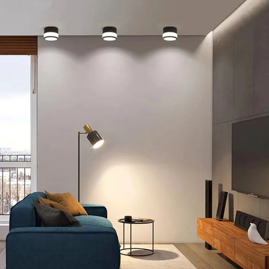 LED Ceiling Downlight – Nordic Design, Surface-Mounted & 9W/15W Wattage