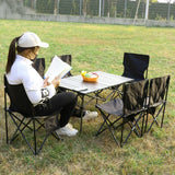 Folding Camping Chair with Carry Bag – Steel Frame, 100kg & Compact