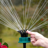 Kalsten | 12-in-1 Garden Irrigation System – Adjustable Sprinkler with 360-Degree Irrigation