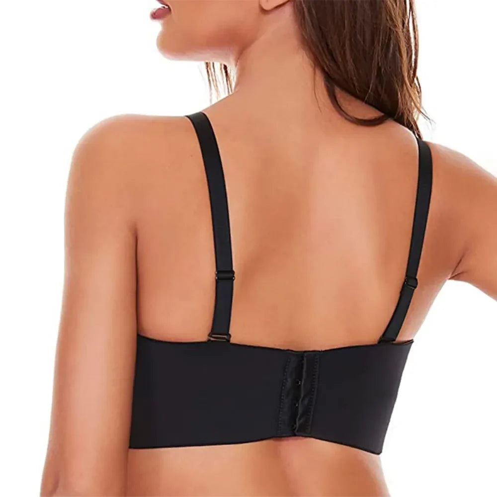 Ultra-Soft Seamless Plus-Size Bra for Women – Adjustable Straps, Comfortable Back Closure, Perfect for Everyday Wear