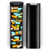 7-Day Pill Organizer – Leakproof Compartments, Weekly Labels & Travel Size
