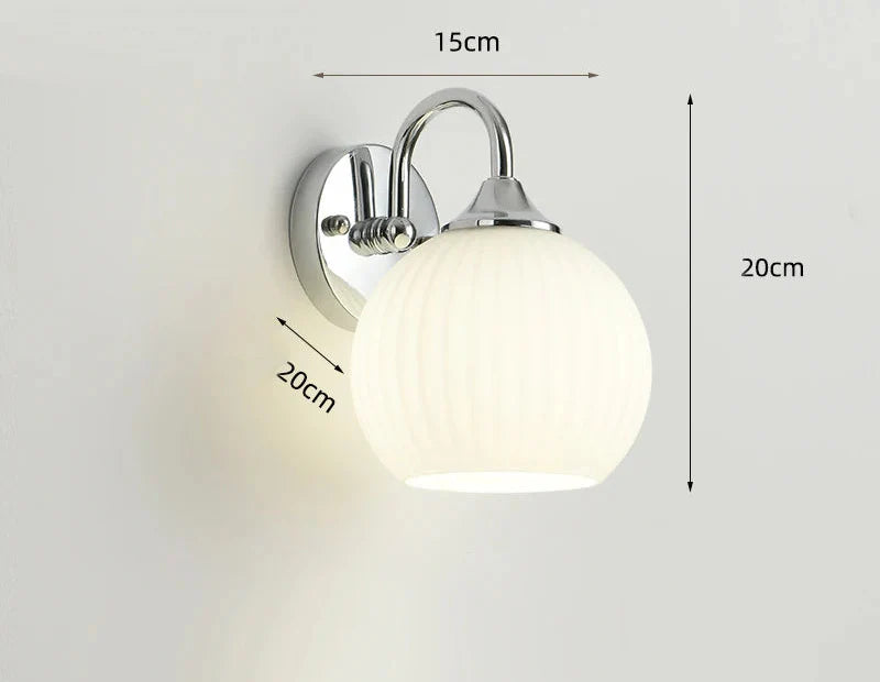 Quashion Wall Lamp | Chrome Modern Minimalist Design