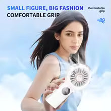 Mini Handheld Fan – Water Mister, Power Bank Function & 100 Speed Levels