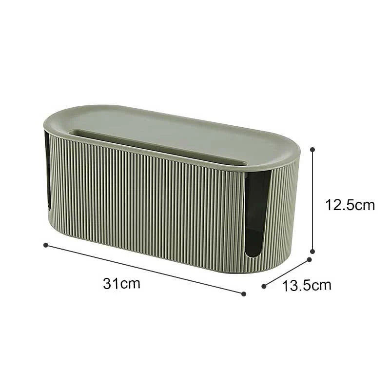 Enhanced Product Title: "Kabelbox mit Deckel – Unsichtbare Kabelorganisation & Steckdosenleisten Schutz für ein Aufgeräumtes Zuhause" 

This title includes relevant keywords while emphasizing the product's benefits, making it more appealing for Google Sho