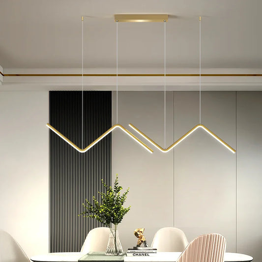 Pendant Lamp – Aluminium Build, Nordic Minimalist Design & Adjustable Suspension