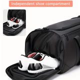 Men's Travel Duffel Bag – Water-Resistant, Multi-Pocket & Detachable Strap