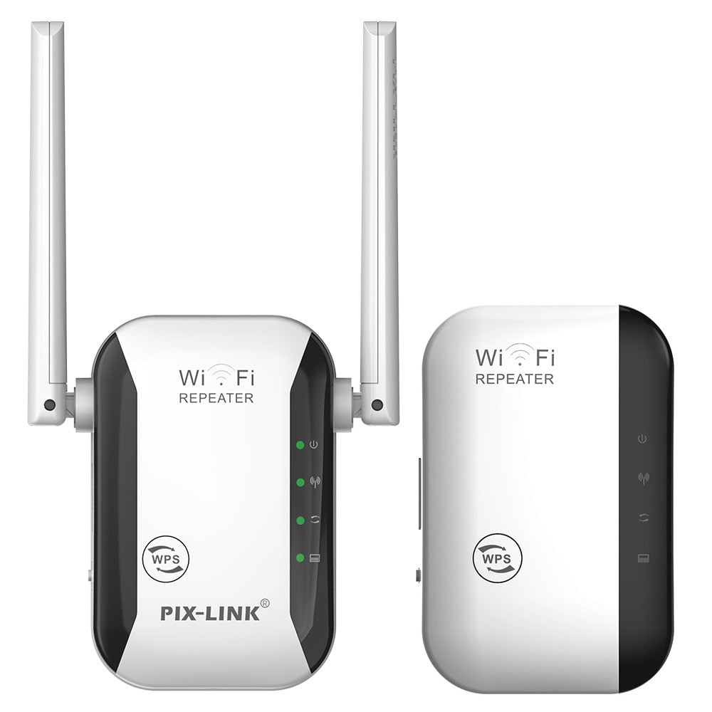 WiFi Range Extender – Dual Antenna, 300Mbps & Repeater/Access Point Modes