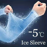 Unisex Cooling Arm Sleeves – UPF 50+ UV Protection, Ice Silk & Breathable Stretch
