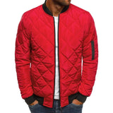 Enhanced Product Title: Dale™ Cotton Diamond Pattern Jacket - Stylish & Comfortable Outerwear for Every Season