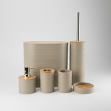 6-Piece Bathroom Accessory Set - Bamborao