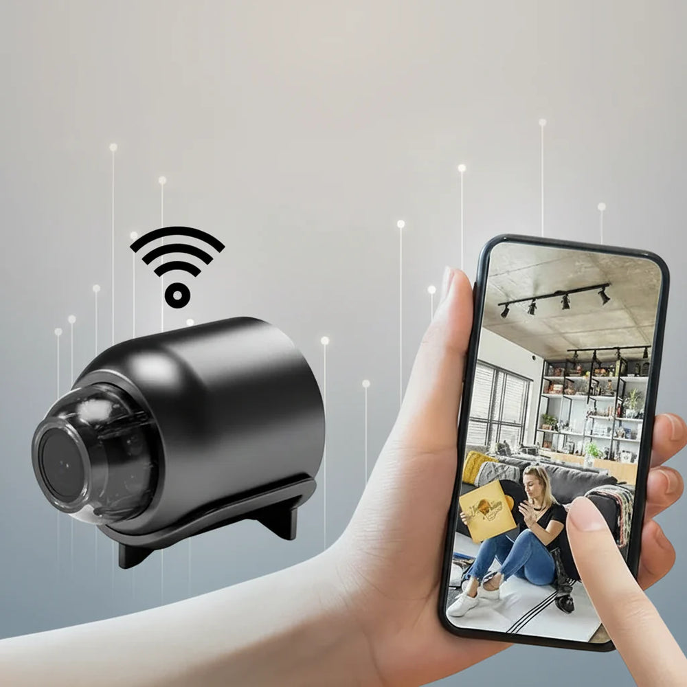 Security Camera Mini WiFi HD Indoor Smart Surveillance Camera