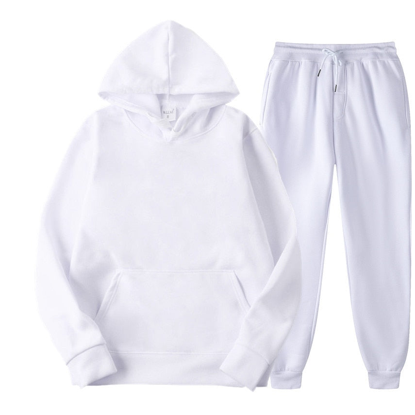 Senn Jogger Set - White
