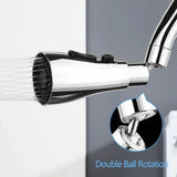 360° Swivel Faucet Aerator – 3 Spray Modes, Water-Saving & Tool-Free Install