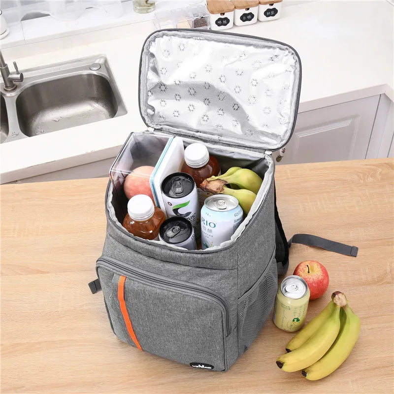 18L Portable Thermal Lunch Bag with Waterproof Insulation - Serin