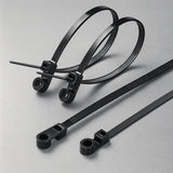 Optimized Product Title: **Selbstsichernde Kabelbinder mit Schraubloch – Hohe Zugkraft bis 22 kg für sichere Befestigung**