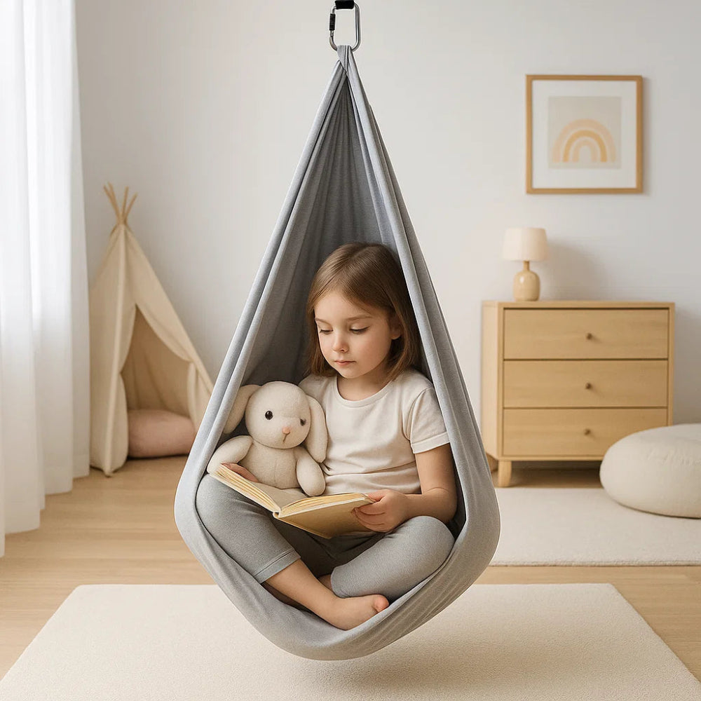 Kids Swing Sensory Cotton Hammock Indoor Therapy Seat