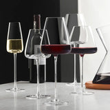 Sets of 2, 4 & 6 Handmade Crystal Wine and Champagne Glasses - 4 Sizes | Kalsten
