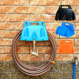 Garden Hose Wall Holder – Weatherproof PP, Carry Handles & 22×14.5cm